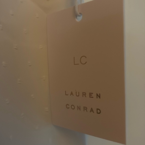 NWT Women's LC Lauren Conrad Pleated Scoopneck Top - Picture 4 of 7